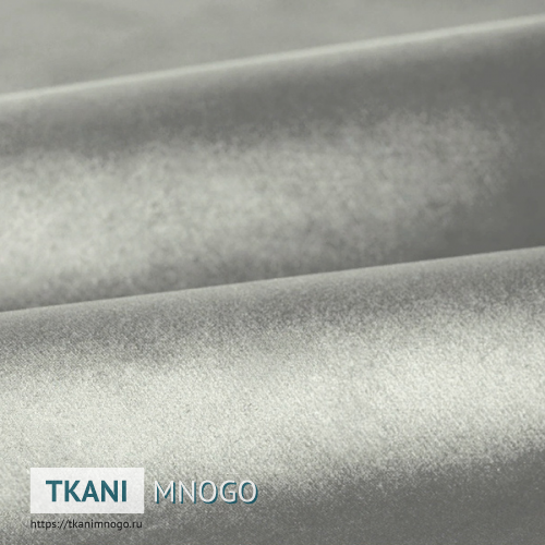 Фото “ YD-17” (однотонный серый) - материала бархата