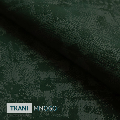 Фото внешнего вида велюра “77” (узор зеленый)