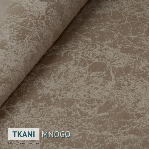 Фото внешнего вида велюра “190-10” (мелкий рисунок коричневый)