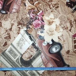 Микровелюр Сюжетные - 20013-1 - Текстиль мебельный Сюжетные