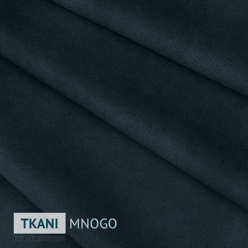 Фото текстиля 19 артикул - синий однотонный. Производитель Китай. Замша - фактура.